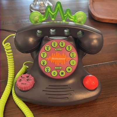 Vtg Nickelodeon Talk Blaster Land Line Telephone Nickelodeon N2500