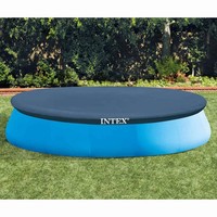 Abdeckplane Rund 457Cm Pool Abdeckung Plane Poolabdeckung Poolplane Intex