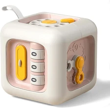Montessori Toys for Kids Busy Cube Toys for Child Travel Sensory Toy for Toddler