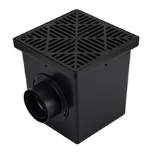 12 In. X 12 In. Drainage Catch Basin, 2 Opening Kit