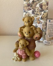 CHERISHED TEDDIES 2000 - DAD, DRAKE AND DUSTEE LIFTING SPIRITS FIGURINE 661791 