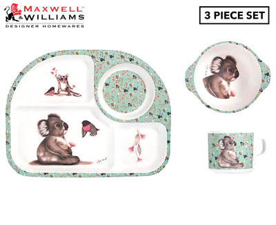 Maxwell & Williams Sally Howell Koala Children's 3-Piece Dinner Set