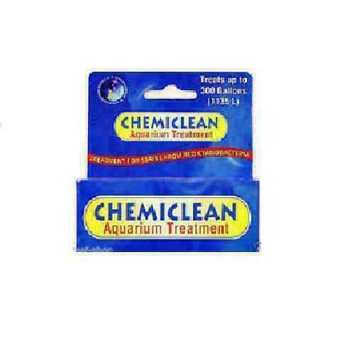chemiclean rimuove cianobatteri alghe rosse acquario marino e dolce 2gr - Foto 1 di 2