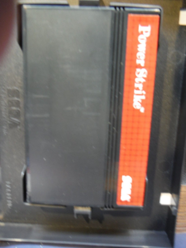 Power Strike (Sega Master System) CIB W/ Manual untested - Picture 3 of 3