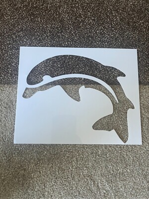 Dolphin stencil paint/trace/drawing Size 8x10 reusable All sizes face painting