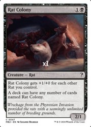 Rat Colony (White Border) – Mystery Booster 2