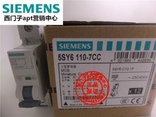 1PCS Siemens 5SY6110-7CC MCB C10 1P 400V Circuit Breaker