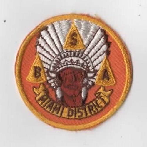 Miami District BSA YEL Border ( GLUE ON BACK) [CHI-165] | eBay