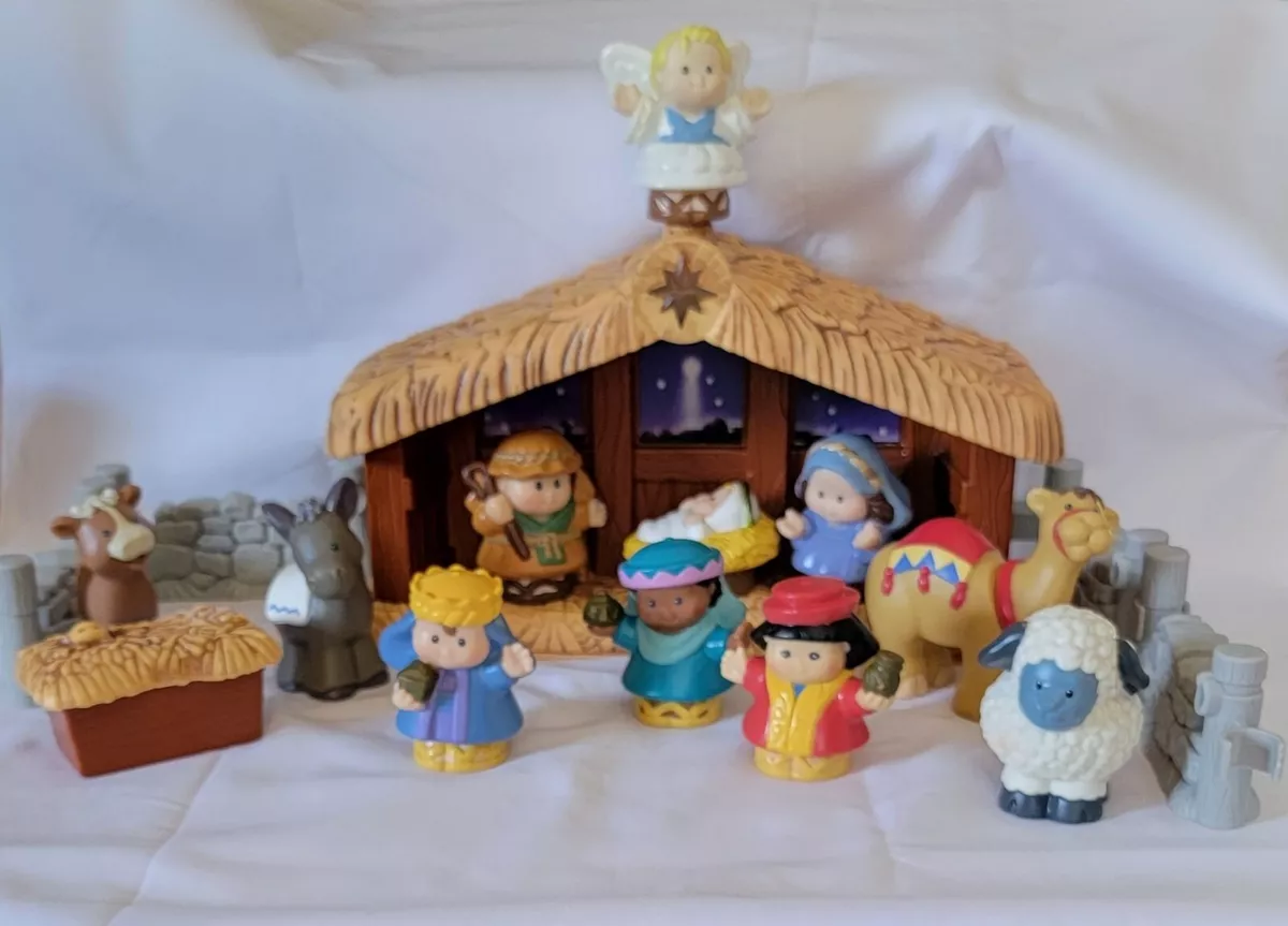 Little people cheap deluxe nativity