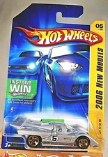 2006 Hot Wheels #5 New Models 5/38 FERRARI 512 M Gray Variation w/Gold 5 Sp