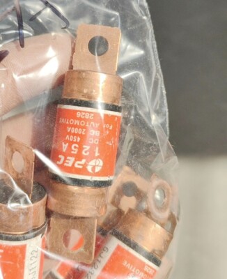 1PC PEC 125A New Energy High Voltage Automotive Fuse DC450V BC2000A