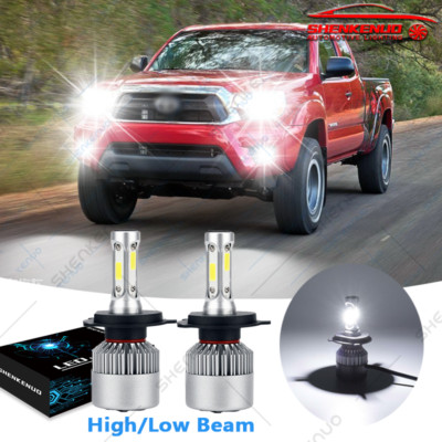 For Toyota Tacoma 2005-2011 Combo LED Headlight Kit Hi/Low Beam Bulbs