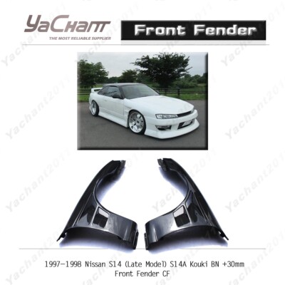 パーツ LOOK Quartz Carbon titan Kawasaki ZX9R ZX 9R 1998 - 2001 Carbon Fiber Front Fender