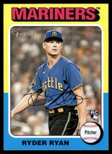 2024 Topps Heritage MINI Ryder Ryan #326 RC Seattle Mariners