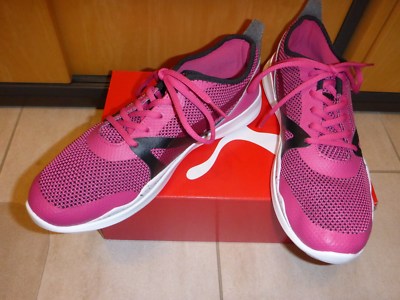 NEU Puma Turnschuh Duplex EVO Gr. 40,5 rosa mit schwarzen Steifen
