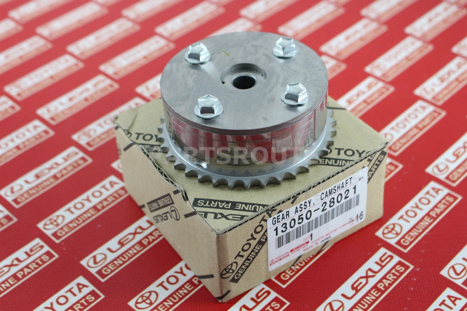 Engranaje de distribución del árbol de levas OEM 13050-28021 Toyota Rav4 Camry Corolla tC xB 2AZFE 1AZFE 1AZFE Foto 2 de 4