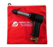 AIRCRAFT TOOLS NEW 4X PNEUMATIC / AIR  RIVET GUN / HAMMER SHEET METAL IN POUCH