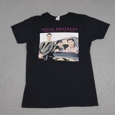 Jonas Brothers Shirt Mens Medium Black Happiness Begins Tour 2019 Graphic Band