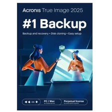 Acronis True Image 2025 - Perpetual 3 Devices