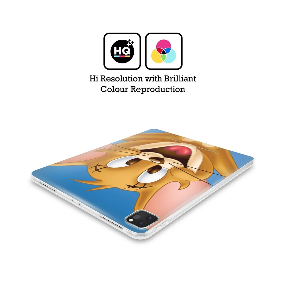 CAPA GEL MACIA ROSTO INTEIRO OFICIAL TOM AND JERRY PARA TABLETS SAMSUNG 1 - Imagem 2 de 4