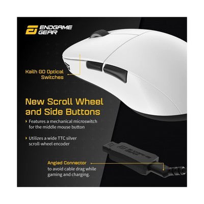  ENDGAME GEAR XM2we Wireless Gaming Mouse, Programmable