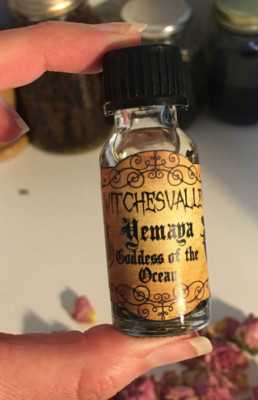 Conjured Yemaya Goddess of The Ocean Oil, Yemoja Diosa del Oceano Aceite Orisha