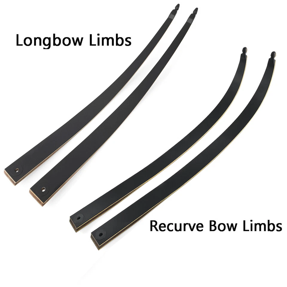 60" Takedown Recurve Bow 20-60lbs Wooden Archery Hunting - Image 3 of 4