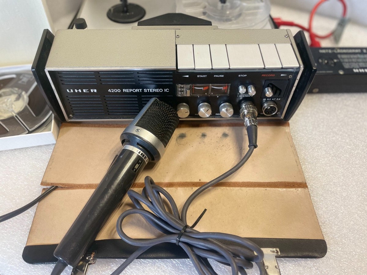 UHER 4200 REPORT STEREO IC / Power supply Z124 / Micr UHER