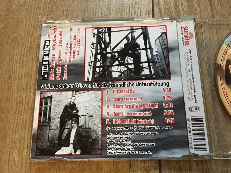 Point of View „… it cannot be“ CD - Bild 3 von 4