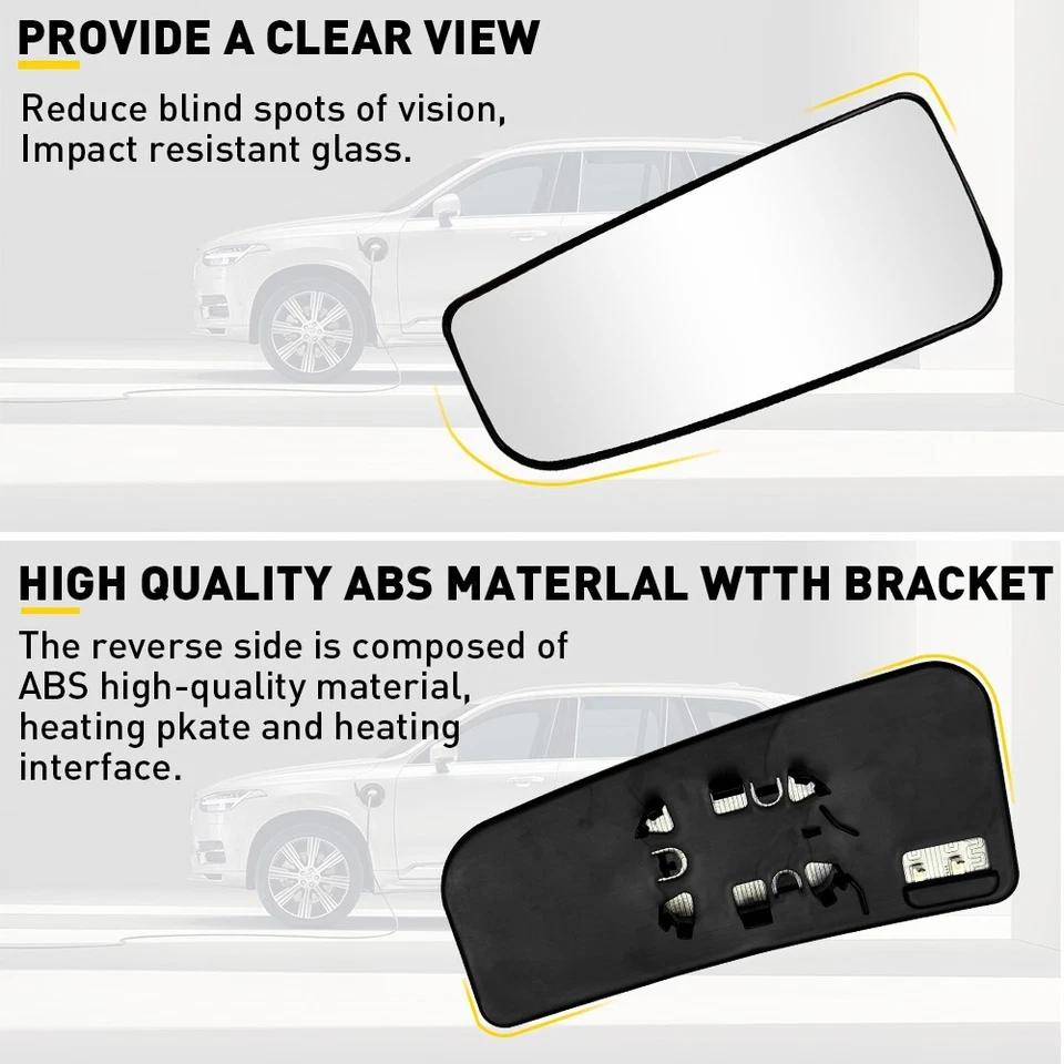 ESPEJO CRISTAL TÉRMICO DRIVER LH PARA FORD SUPER DUTY F250 F350 F450 F550 2017-2022 Foto 3 de 4