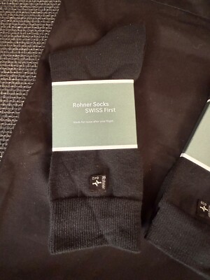 SWISS First Class Rohner Socken (Gr. 41-43) , Reiseutensilien, Charity