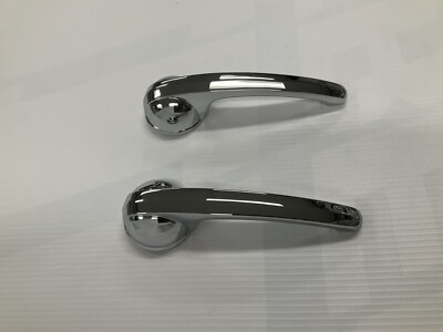 47-66 Chevy Gmc Pickup Chrome Interior Inside Door Handles Window Cranks 1947-66 - Foto 6