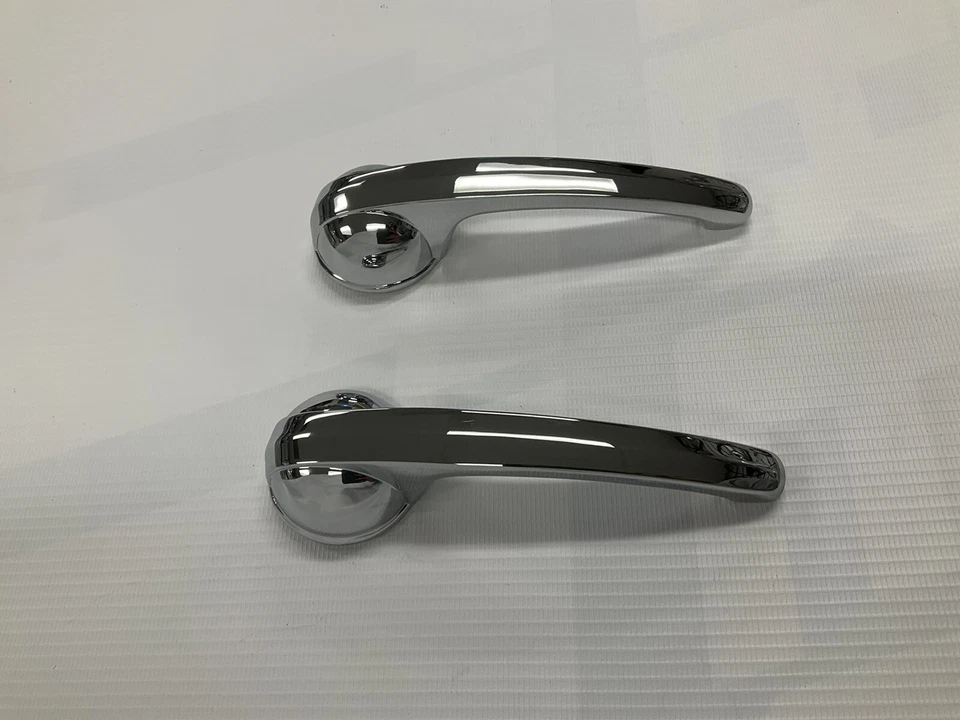 47-66 Chevy Gmc Pickup Chrome Interior Inside Door Handles Window Cranks 1947-66 - Image 4 of 4
