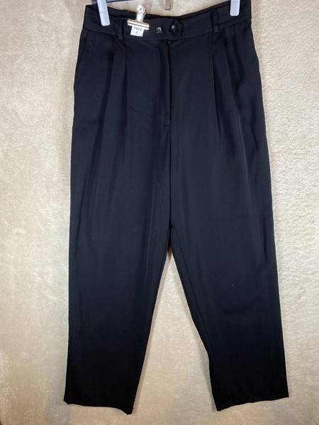 JUMP ITEMS Casual Formal Pants Size 14 Womens Black Straight Leg