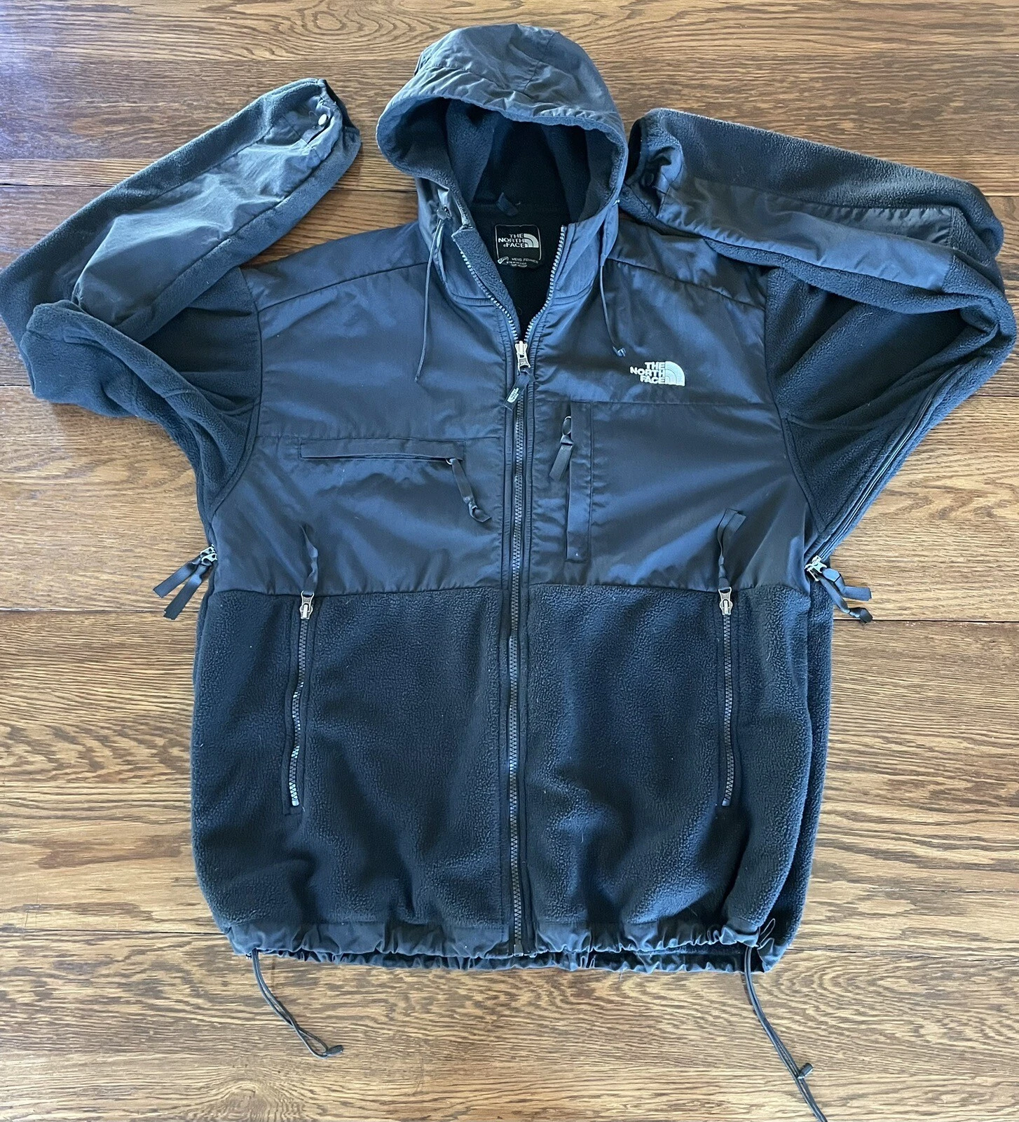 THE NORTH FACE POLARTEC FLEECE MENS XL BLACK JACKET