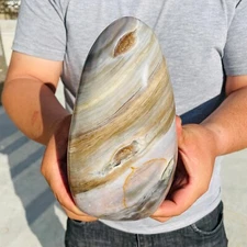 5.38lb Natural Colorful Ocean Jasper Crystal Freeform Display Mineral Specimen