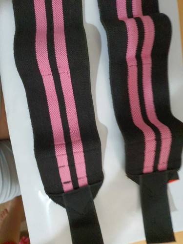 CROSSFIT Gym WEIGHT LIFTING Wrist Wraps LIFTING STRAPS for POWER LIFTING Support - Afbeelding 42 van 156