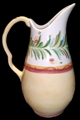 Southern Living at Home PITCHER Siena 11-1/2'' Gail Pittman #40334  Never Used