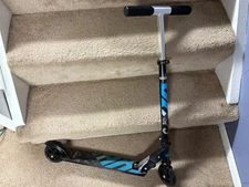 Madd Gear Carve Folding Inline Kick Scooter Blue Black Ages 3+