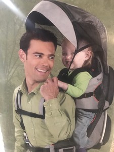 evenflo snugli cross terrain baby carrier hiking backpack