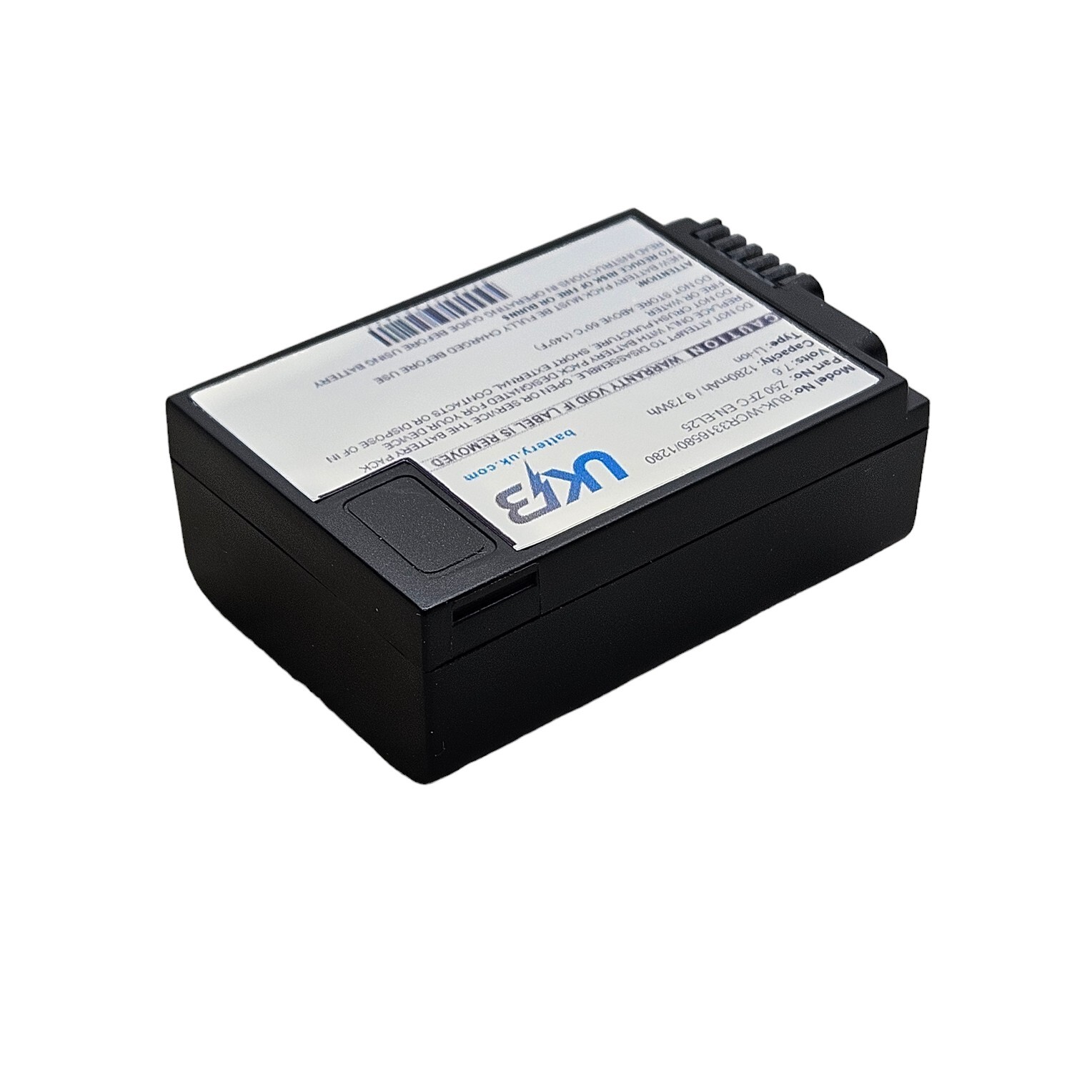 UK Battery For Nikon EN-EL25, VFB12502, Z FC Mirrorless, Z30, Z50, Z50 ZFC