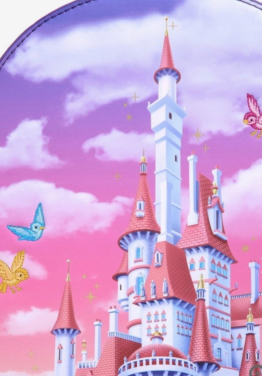 Loungefly Disney Beauty and the Beast Castle Portrait Mini  display picture 2