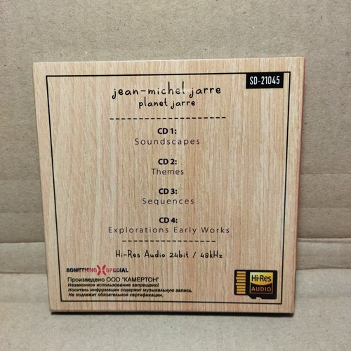 Jean Michel Jarre - Planet Jarre (Hi-Res Audio) (SD Card, wood box) NEW! - Zdjęcie 2 z 3