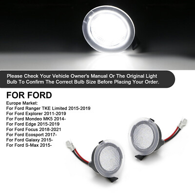 Wireless Rear View Camera 2X LED UMFELDBELEUCHTUNG Für Ford Mondeo MK5 Focus MK4 Galaxy Ranger S-Max EUR 15,46 - DE Wireless Reversing Camera