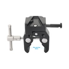 CAMVATE Aluminum Super Crab Clamp V-Lock Mount QR Adapter fr DSLR Camera Battery