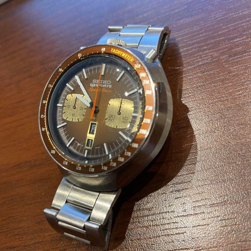 Seiko 6138-0040 Vintage Speedtimer Cronografo Automatico Da Orologio Auth  Works | eBay
