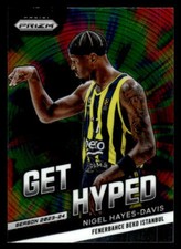Nigel Hayes-Davis 2023-24 Panini Prizm Turkis...