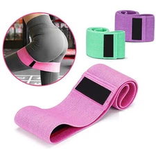 Exercise Resistance Bands Loop Anti-Slip Roll Hip Circle Loop Yoga Rally Bands