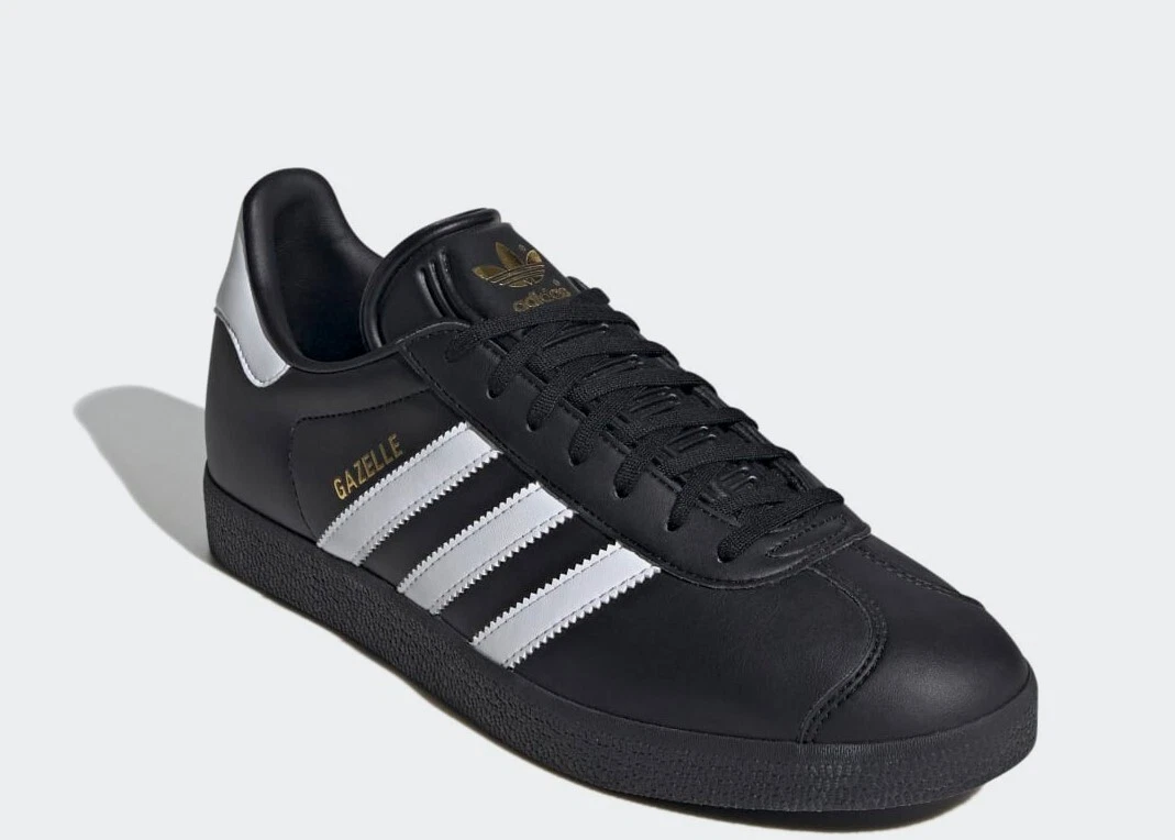 Adidas gazelle og all black cheap leather