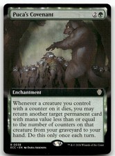 Puca's Covenant (Extended Art) MTG Commander: Lorwyn Eclipsed 38 R NM